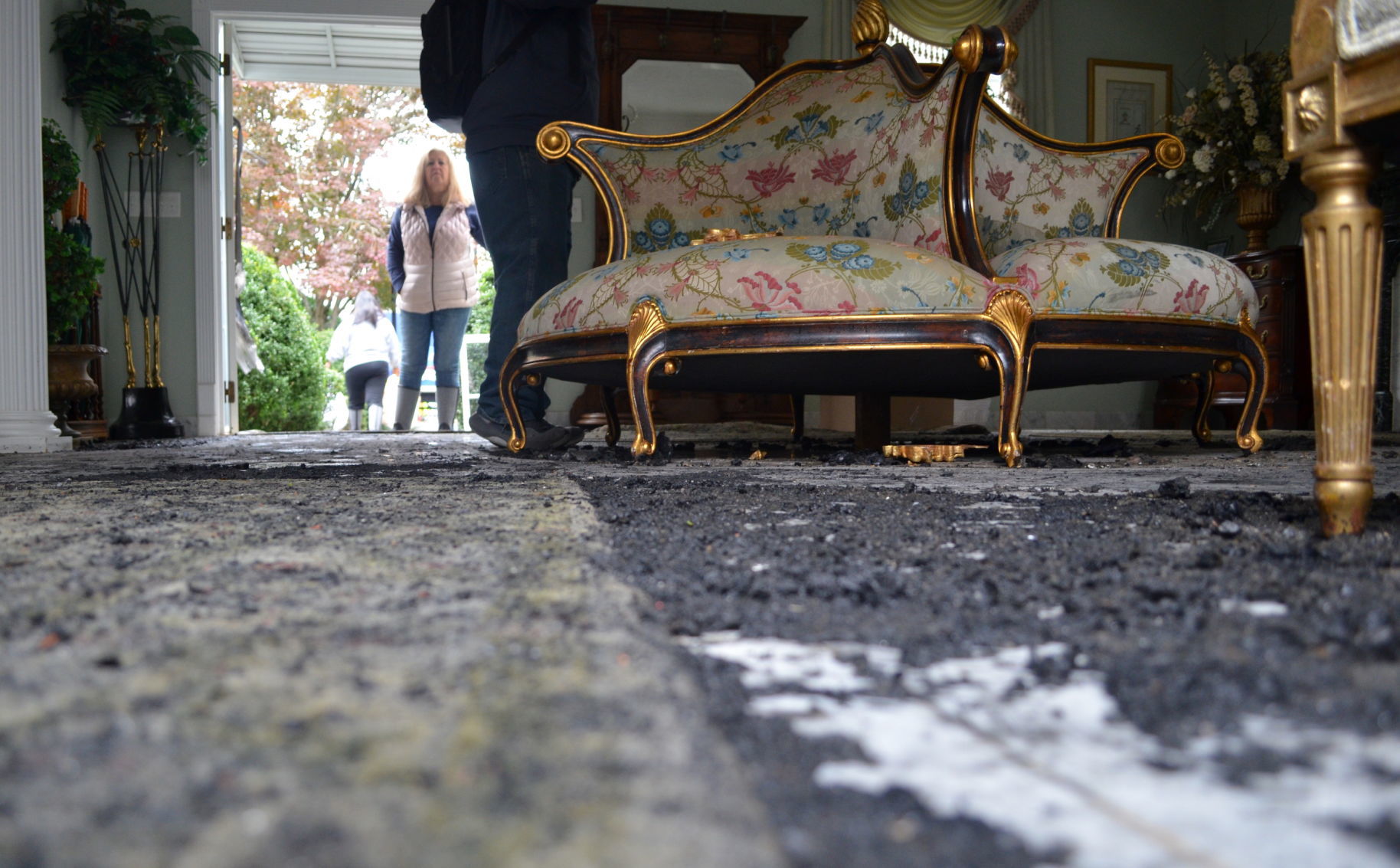 Pine Manor: Among the wreckage